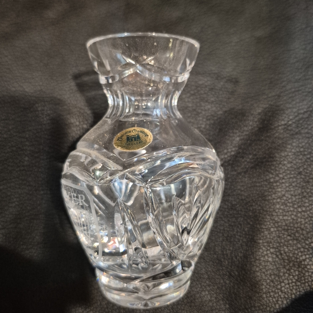 Crystal Vase by Tyrone
